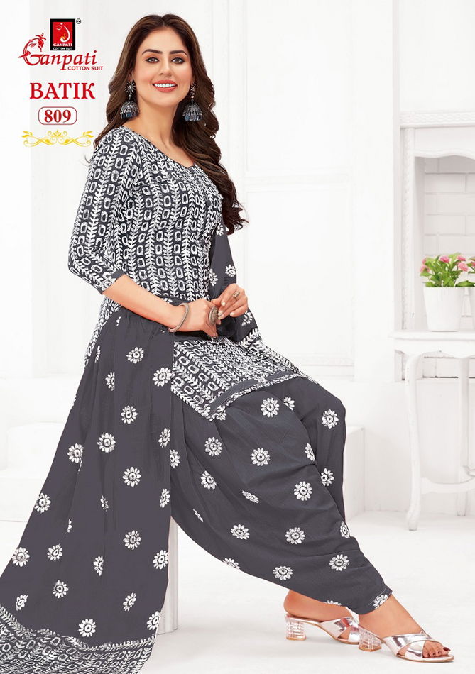 Patiyala Vol 8 By Ganpati Batik Printed Cotton Dress Material Wholesalers In Delhi
